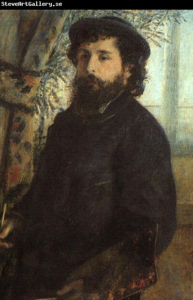 Pierre Renoir Portrait of Claude Monet